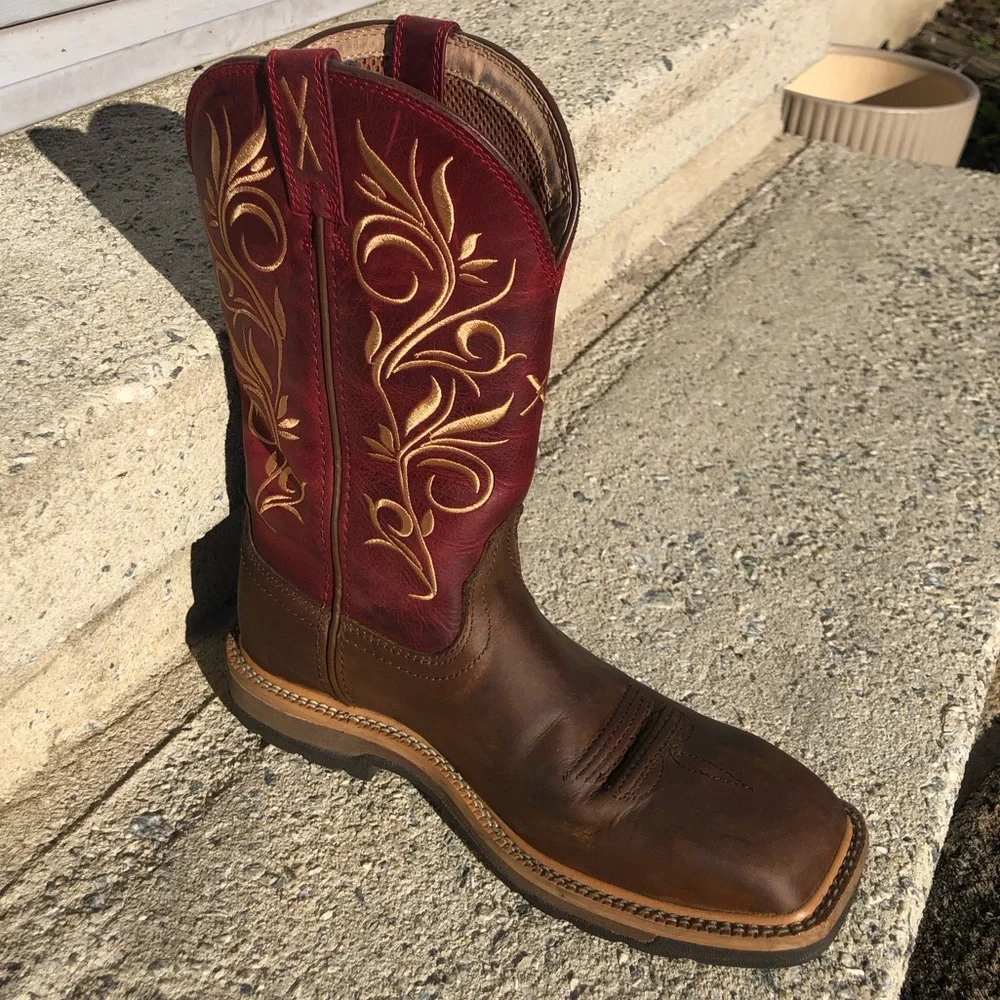Twisted-X Women’s Steel Toe 7.5 - Picture 2 of 15
